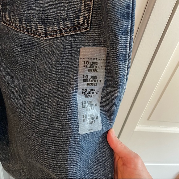 Levi’s Red Tab 550 Long Relaxed Fit Jeans NWT - Picture 4 of 5